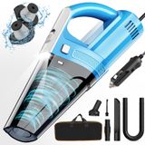 Aspirador De Pó Para Carro Drecell Portable 7000pa 12v 0.33l - Blue