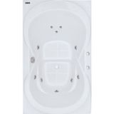 Banheira Hidromassagem Astra Due Gran Luxo 05 Jatos Acrílico P3 Sem Aquecedor E Cromoterapia Branco