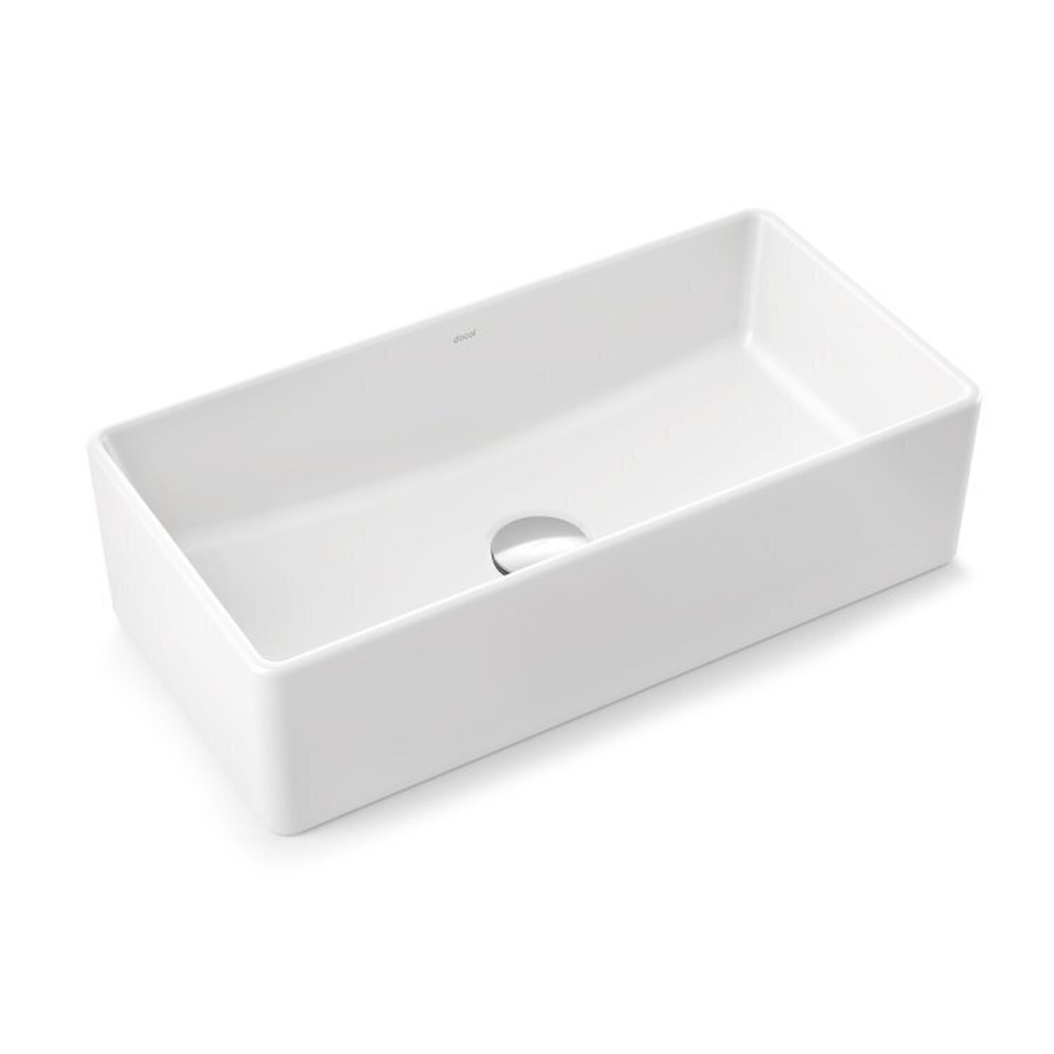 Kit Com 2 Cuba De Apoio Retangular 46,5x23,5x12cm Luxo Docol Branco