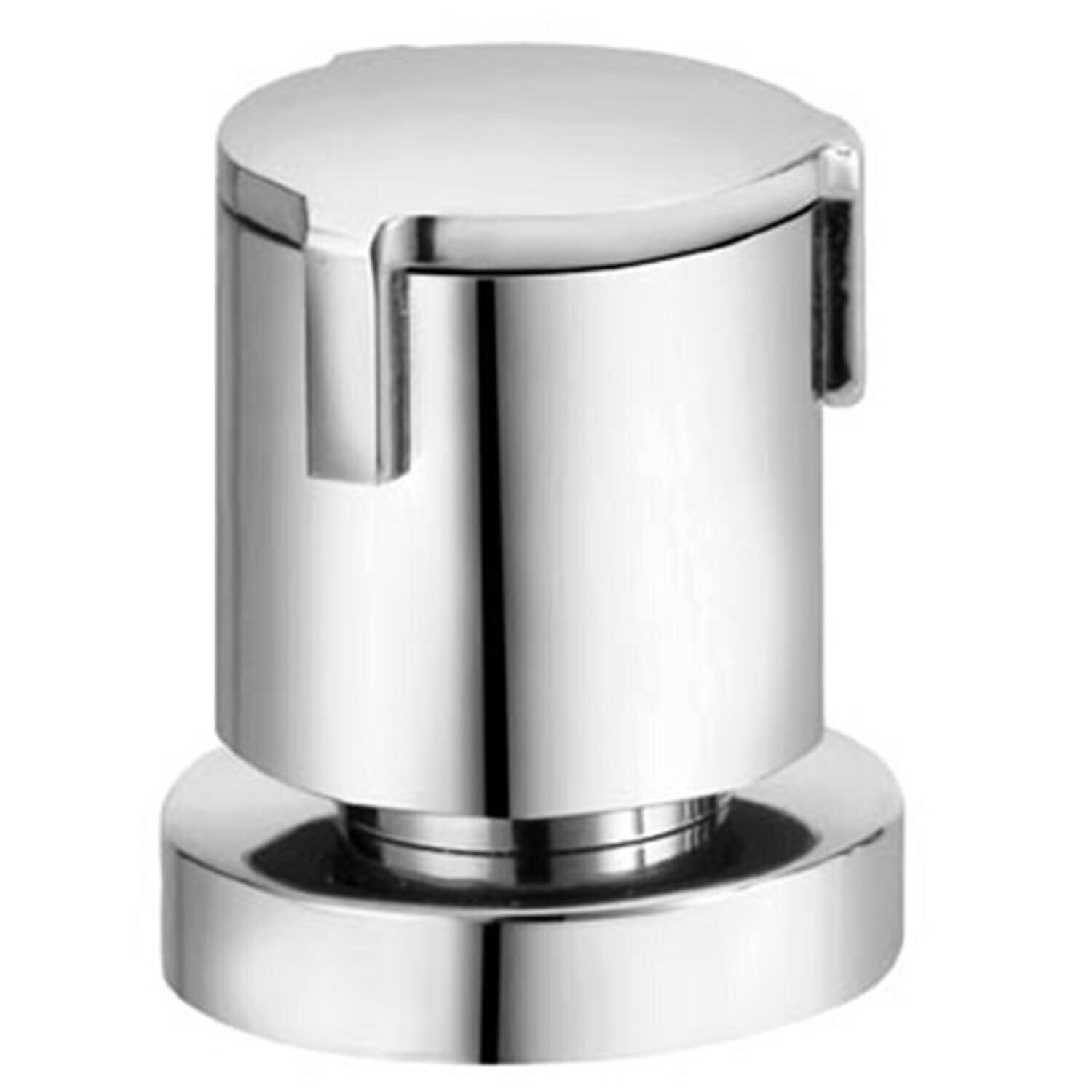 Kit 2 Acabamentos Para Registro Docolbase Riva 1/2",3/4" E 1" Cromado