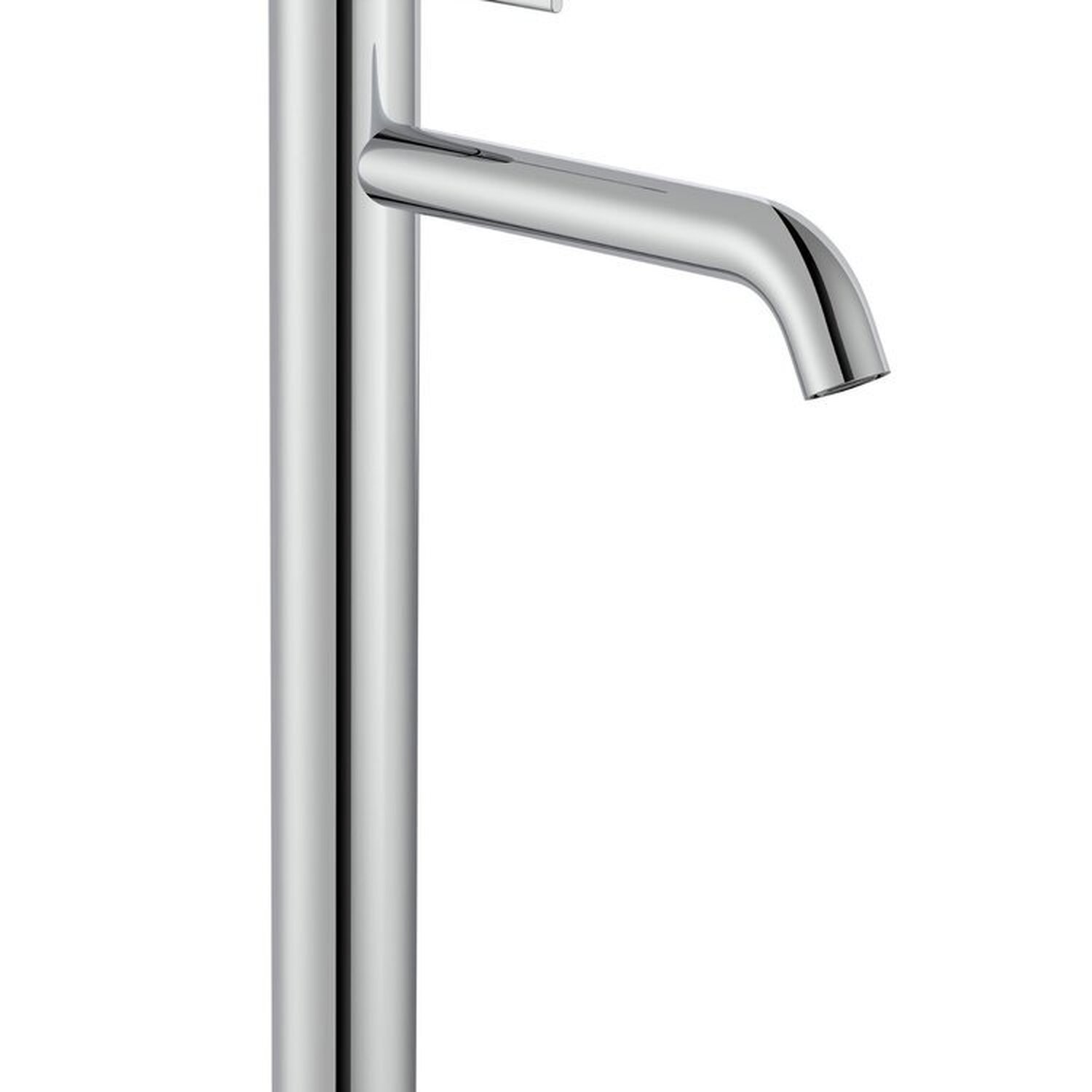 Kit Com 2 Monocomando Para Lavatorio De Mesa Bica Alta Insignia Cromado