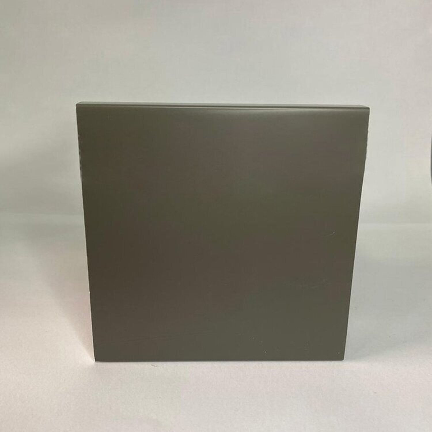 Kit Com 20 Barras Rodapé De Poliestireno 10cmx15mm Frisado Color 48m Cinza Escuro