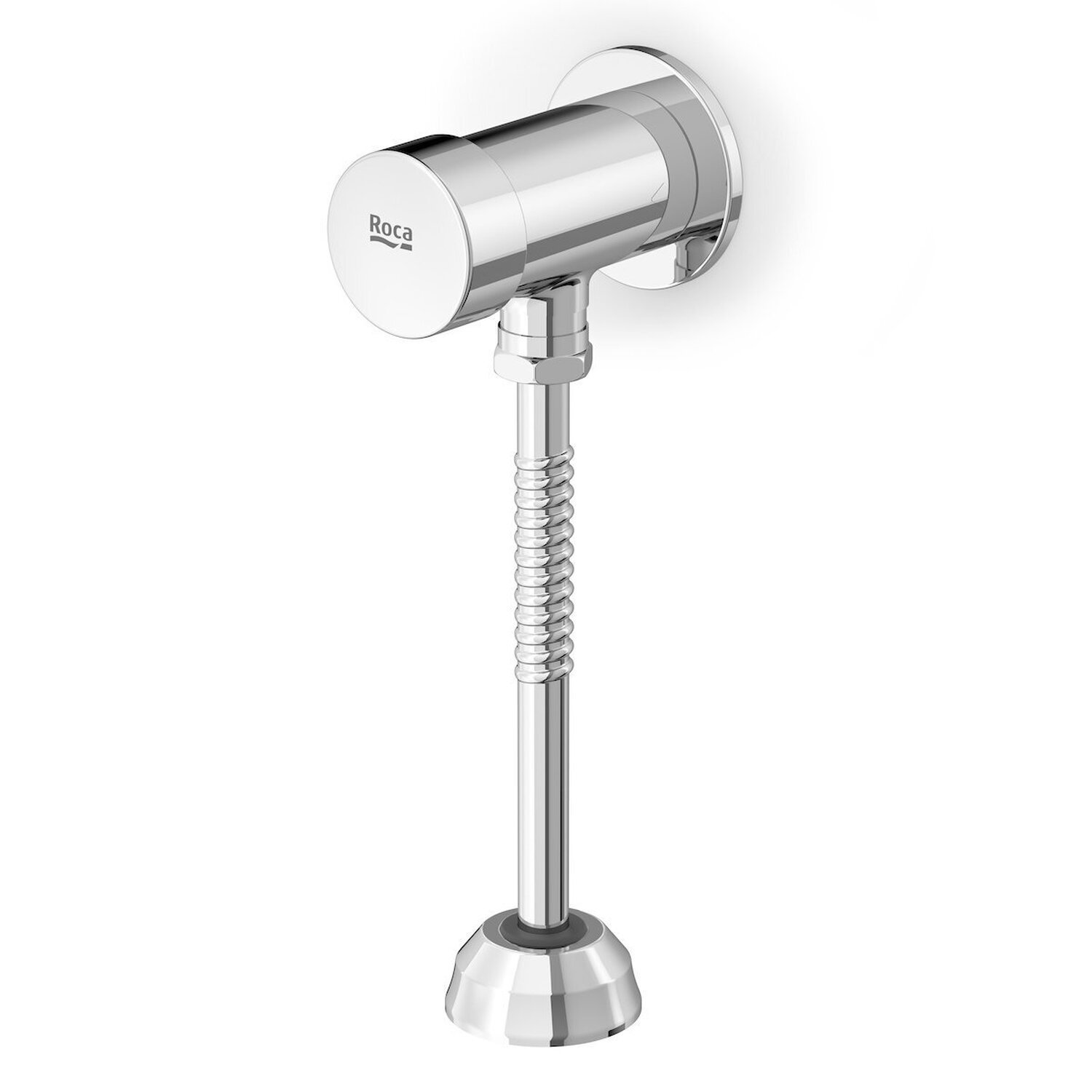 Valvula Para Mictorio De Parede Com Fechamento Automatico Fluent Cromado