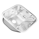 Tanque Inox 40 Cm X 40 Cm Acetinado Inox