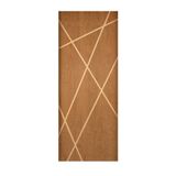 Folha Frisada Agatha Padrão Imbuia 102cm X 210cm Natural