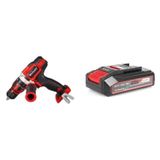 Kit Furadeira E Parafusadeira Te-cd 18/48 Li-i Com Bateria Power-x-change 18v 2,5 Ah Li Einhell Preto