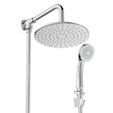 Chuveiro 22cm Com Desviador E Ducha Manual Life Cromado