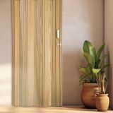 Kit Com 4 Portas Sanfonada De Pvc 210x94cm Bariri Cerejeira