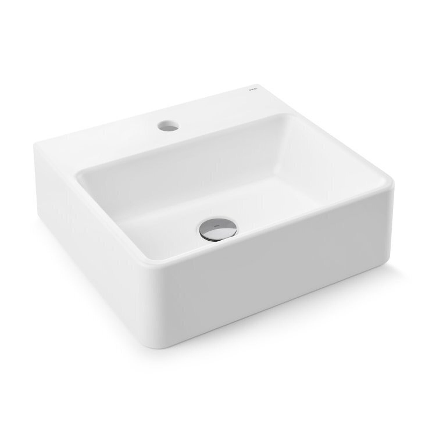 Kit Com 2 Cuba De Apoio Retangular 42x39x13cm Luxo Docol Branco