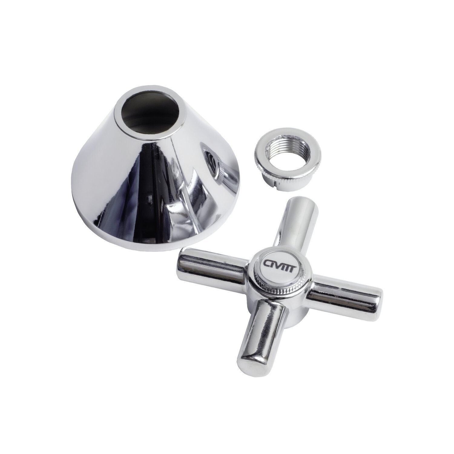 Acabamento De Metal C31 Para Registro 1/2" E 3/4" Universal E Deca -
