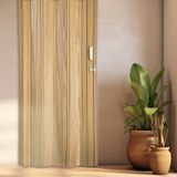 Kit Com 4 Portas Sanfonada De Pvc 210x84cm Bariri Cerejeira