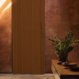 Kit Com 6 Portas Sanfonada De Pvc 210x105cm Bariri Coffe