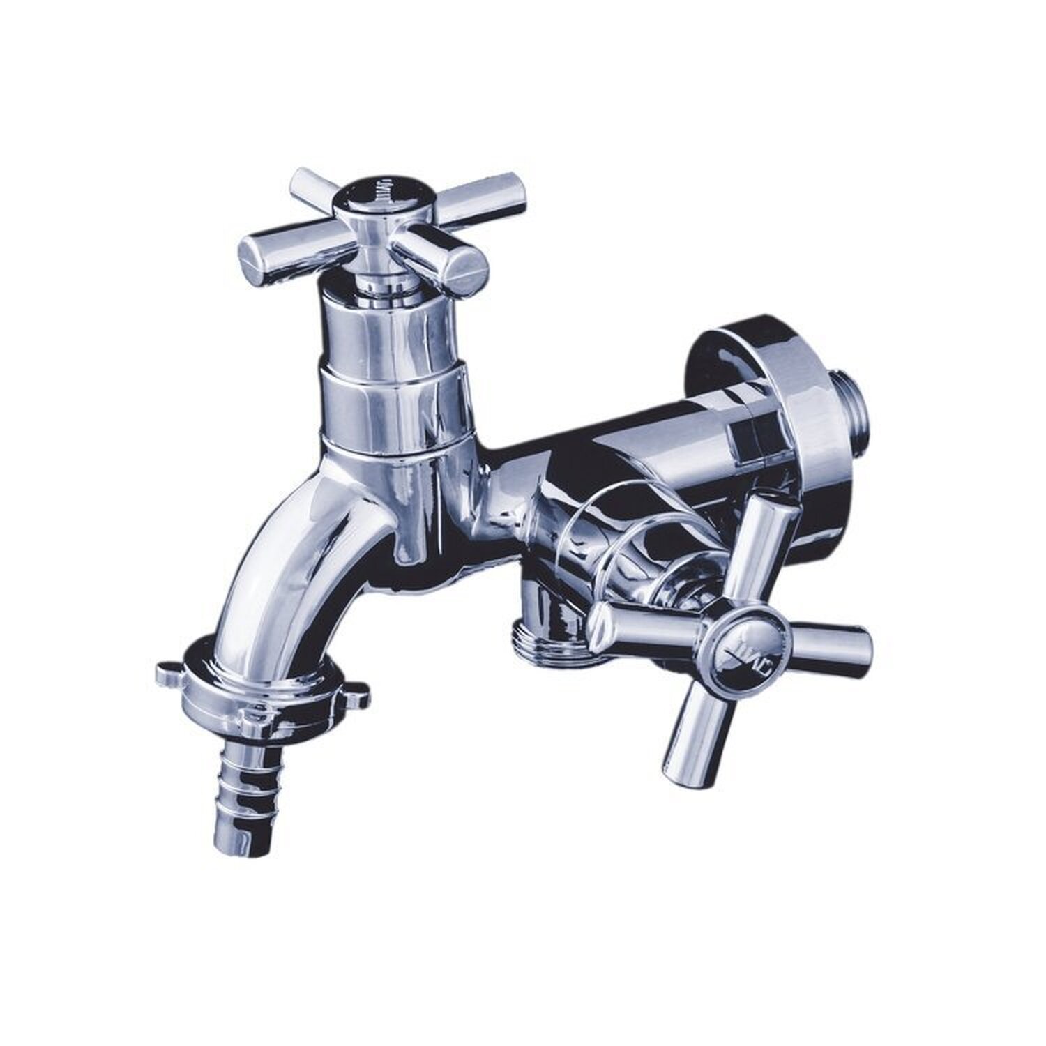 Kit 3 Torneiras Máquina De Lavar Abs Cromada Aém Da Sua Elegância Cinza