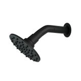 Chuveiro Articulado Redondo Luxo Preto