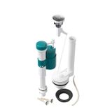 Kit Completo Convencional C/ Acionador Superior Simples P/ Caixa De Descarga