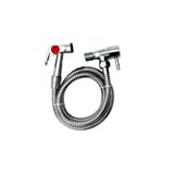 Ducha Higienica Em Metal Cromado Napoles Cinza