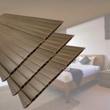 Kit 30 Caixas Com 180 M² Forro De Pvc 8mm X 20cm X 3m Permatti Imbuia