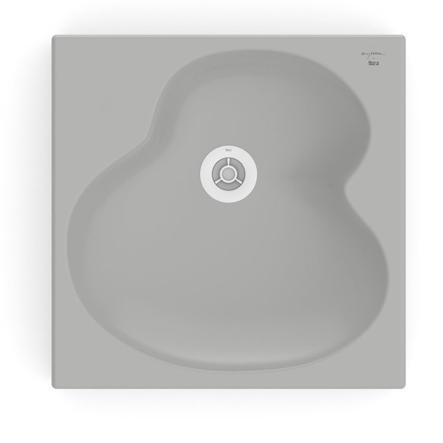 Kit 2 Cubas De Apoio 41x41cm Ruy Ohtake Roca Stone