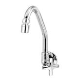 Torneira Cozinha Parede Bica Móvel 1168 Alfa C34 Cromado