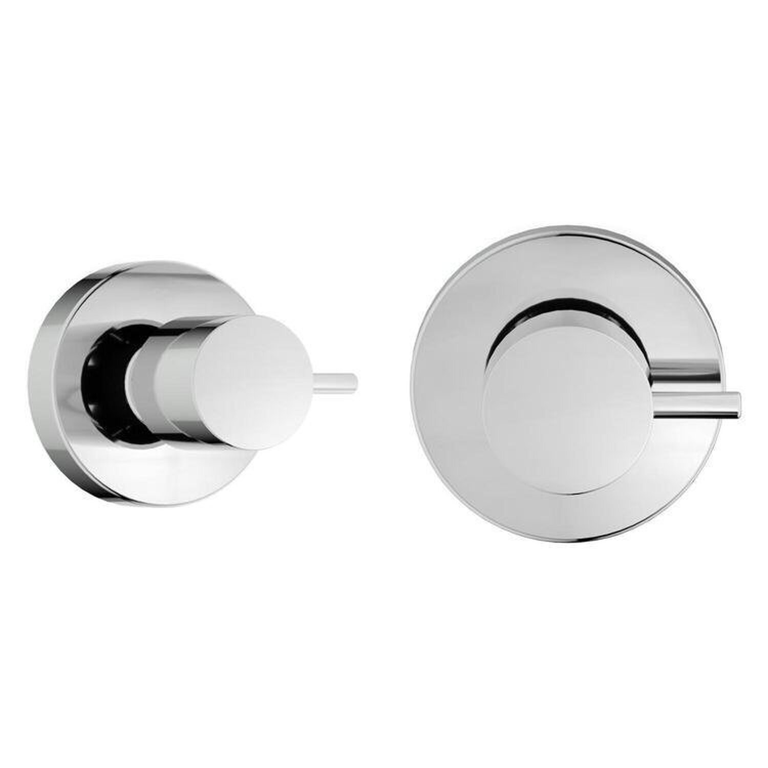 Kit Com 3 Acabamento De Registro Para Base Docol 1.1/4, 1.1/2 Basic Cromado