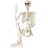 Decorações De Esqueleto De Halloween Gcnbcnb 36 Posáveis Com 91 Cm De Altura