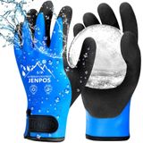 Luvas De Trabalho De Inverno Jenpos Impermeáveis Com Isolamento Térmico