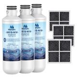 Substituição De Filtro De Água E Filtro De Ar Fresco Marriotto Lt1000pc Para Geladeira
