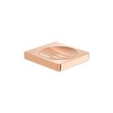 Saboneteira Tempo Decoração De Banheiro Rosé Gold