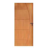 Folha Lisa Imbuia Belissima 6 Fech.externa Alavanca E Dobradiça Preto 62 X 2,10 Rodam Natural