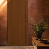 Kit Com 2 Portas Sanfonadas De Pvc 210x72cm Bariri Marrom