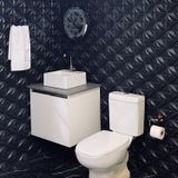 Kit Vaso Sanitário Monaco Com Caixa Acoplada Agnes.t Branco