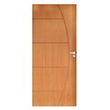 Folha Lisa Imbuia Belissima 6 Fech.externa Alavanca E Dobradiça Cromada 72 X 2,10 Rodam Natural