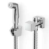 Ducha Higienica Com Derivação Singles One Square Cromado