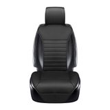 Capa De Assento De Carro Edealyn Universal Pu Leather Black-b