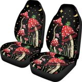 Capa De Assento De Carro Toaddmos Mushroom Com Conjunto De 2 Estrelas