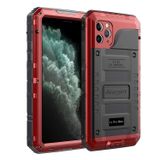 Capa De Metal Impermeável Beasyjoy Para Iphone 11 Pro Max Vermelha