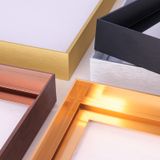 Moldura Flutuante Gvs-art Diy Metal Para Pintura Em Tela De 20x30cm