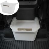 Lixeira De Lata De Lixo Para Tesla Model Y Jawjut White