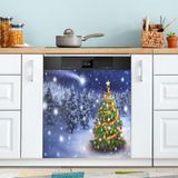 Tampa De Máquina De Lavar Roupa Alaza Tree Christmas 0,55 Kg 23x26 Pol