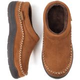 Chinelos Zigzagger Slip On Moccasin Para Homens, Tamanho De Abóbora 9-10