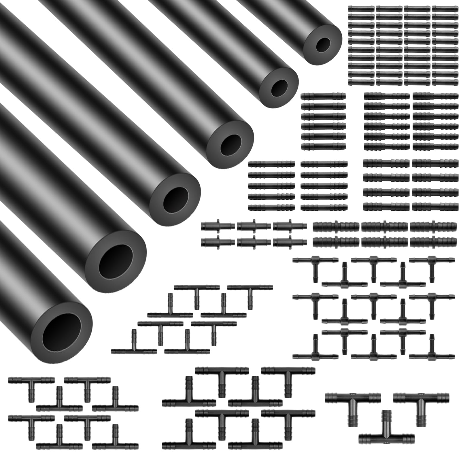 Mangueira De Tubo De Vácuo De Silicone Shineyoo 2m Com Conector De 12 Tamanhos