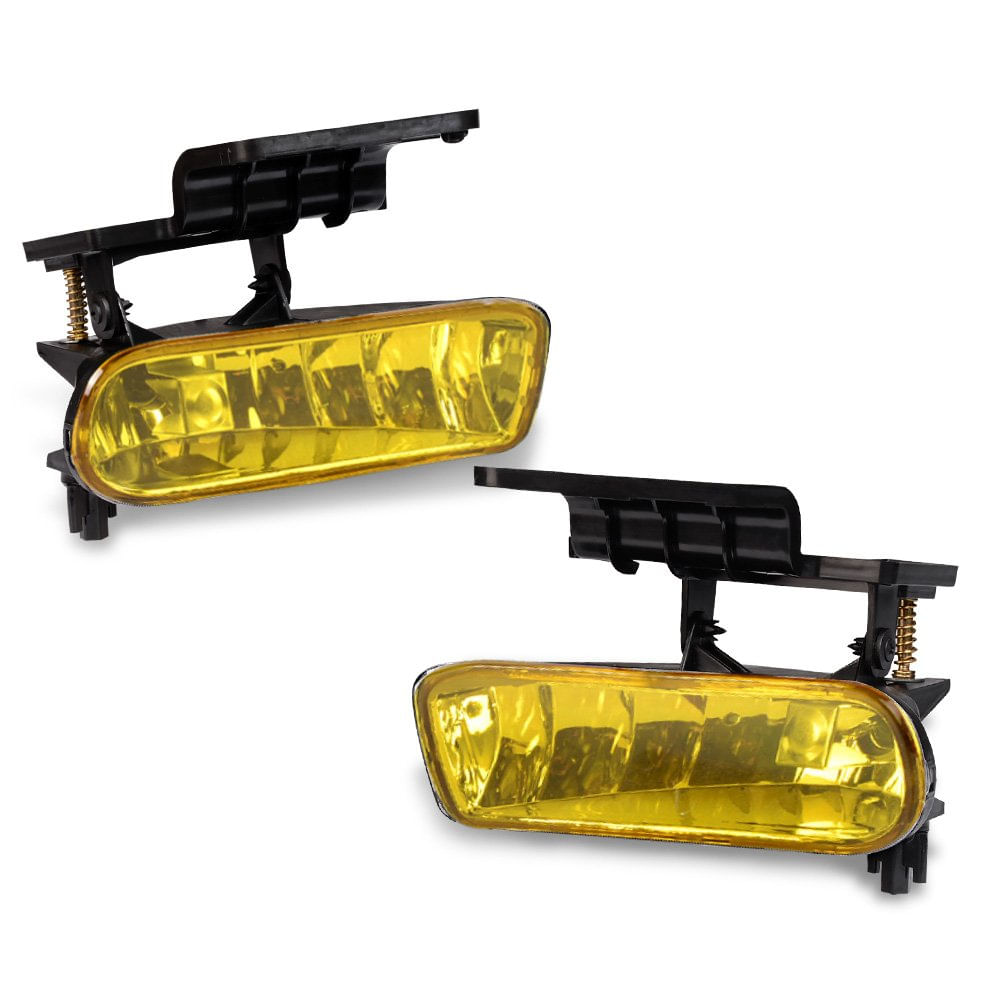 Conjunto De Faróis De Neblina Grand Orange Compatível Com Chevy