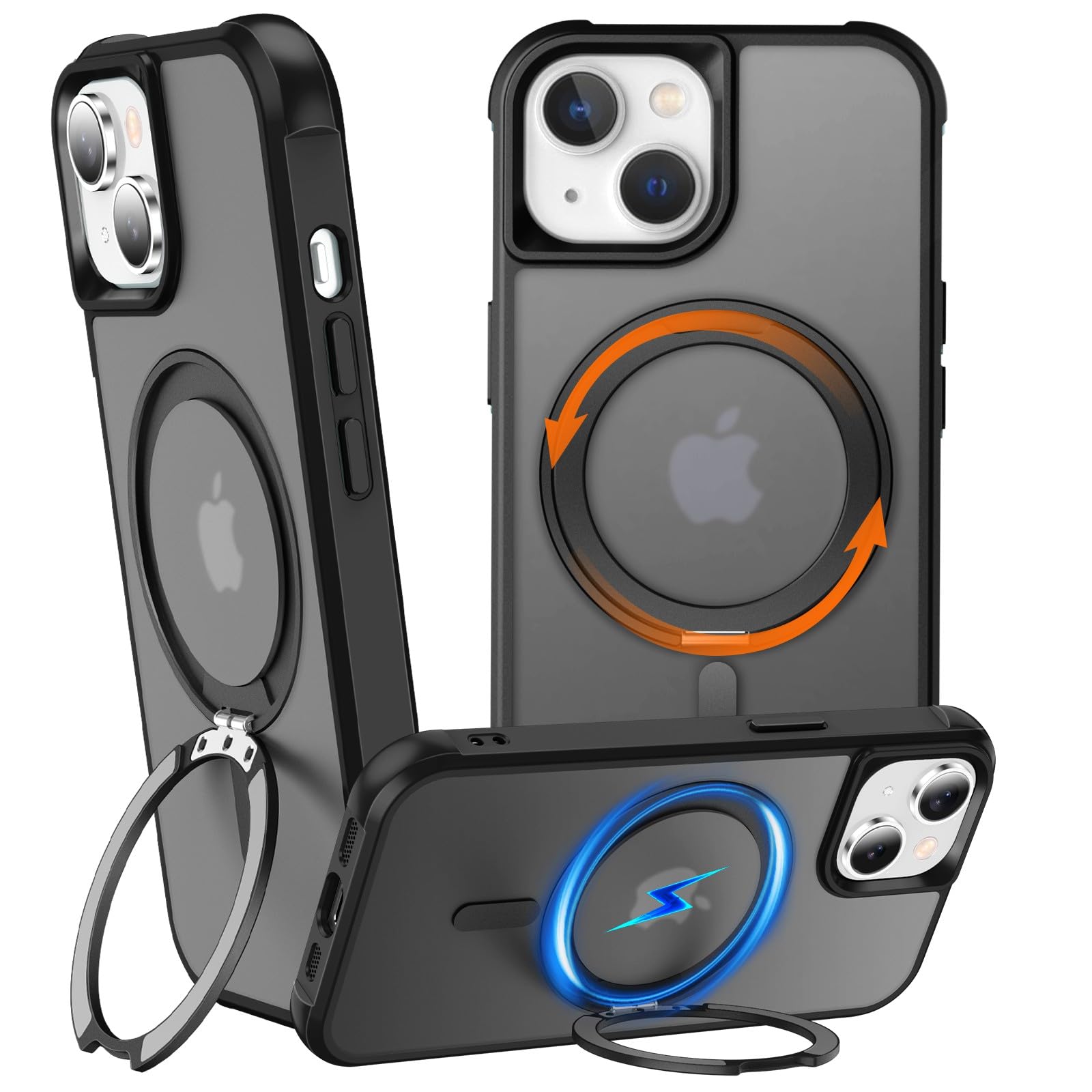 Capa Para Celular Chaofeng Compatível Com Iphone 14 Plus Preta