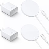 Carregador Sem Fio Smoonface Magnetic Para Iphone 16/15, Pacote Com 2
