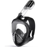 Máscara De Snorkel Greatever Full Face Com Sistema Respiratório De Topo Seco