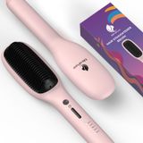 Escova De Alisamento De Cabelo Miropure Ceramic Pink 26cm 5 Heat