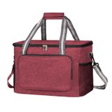 Bolsa Térmica Iknoe Large 24l Isolada À Prova De Vazamentos Claret 36-can