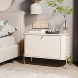 Cômoda Pequena Irondale Off White Dourado