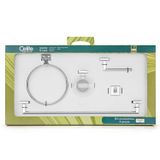 Kit De Acessórios Com 5 Peças Up Celite Cromado