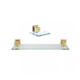 Kit Saboneteira E 1 Porta Shampoo Ducon Gold